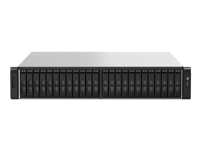 QNAP 24-Bay All-Flash NAS AMD EPYC 7302P 4xNVMe Gen3 256GB RDIMM ECCC DDR4 RAM 2x2.5GbE LAN 4x25Gb