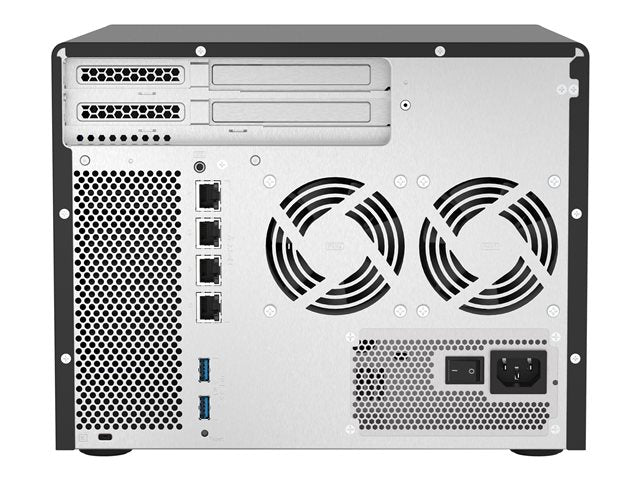 QNAP TS-h886-D1622-16G Intel Xeon D-1622 16GB RAM 4x2.5GbE 3xUSB3.2 6+2 2.5inch/3.5inch SATA 6Gbps