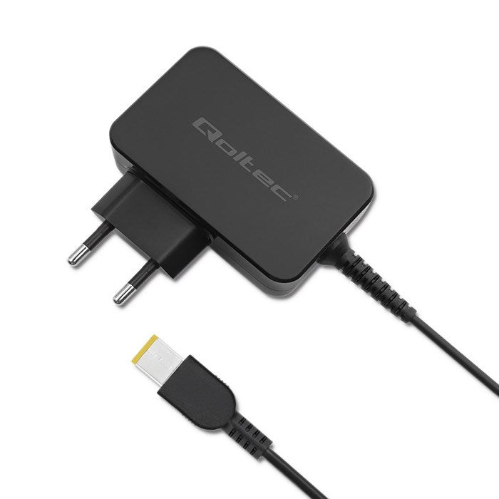 Qoltec 51035 захранващ адаптер/инвертор за вътрешен 45 W черен