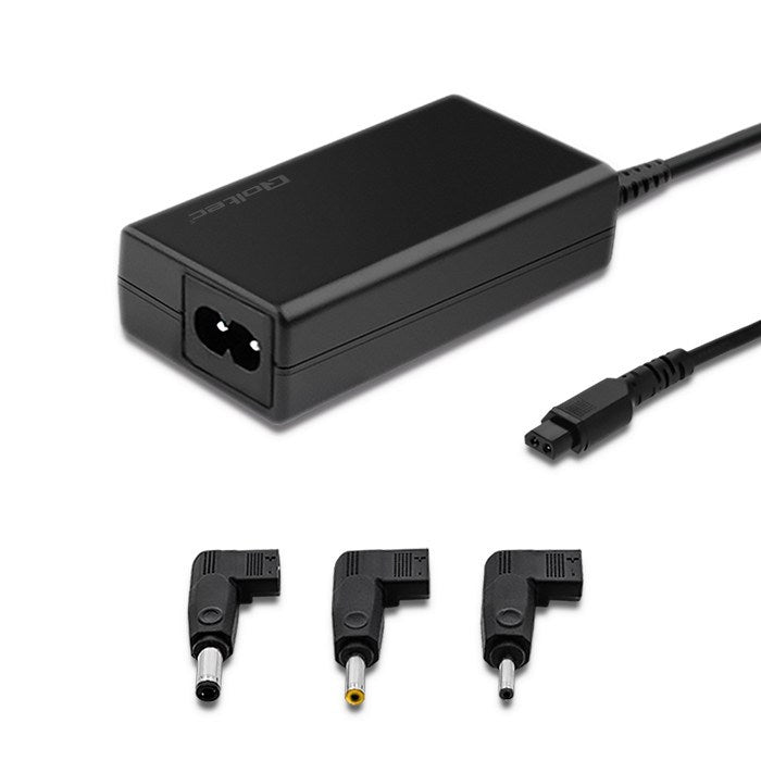 Qoltec 52415 Захранващ адаптер, предназначен за Samsung Sony 65W | 3 щепсела | + захранващ кабел