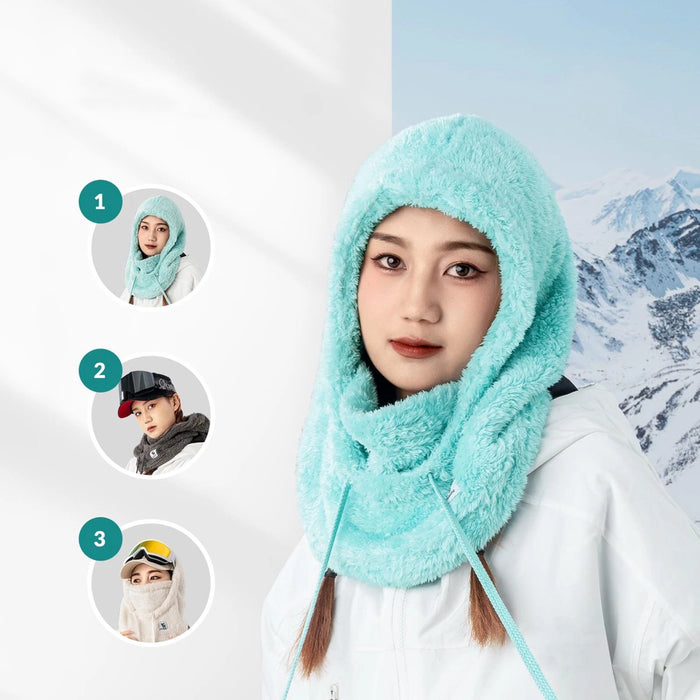 Qunature Arctic Velvet Ski Balaclava Размер M - Мента