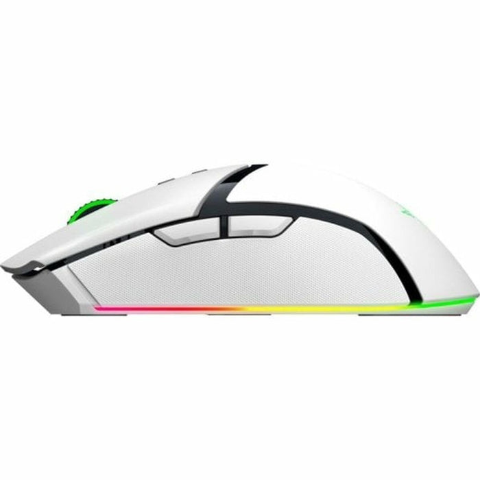 LED мишка за игра Razer RZ01-04660200-R3G1 30000 dpi Бял Черен