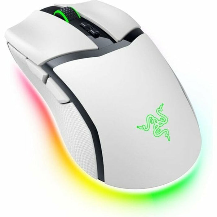 LED мишка за игра Razer RZ01-04660200-R3G1 30000 dpi Бял Черен
