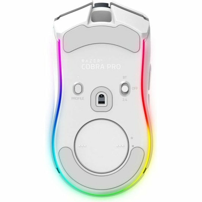 LED мишка за игра Razer RZ01-04660200-R3G1 30000 dpi Бял Черен