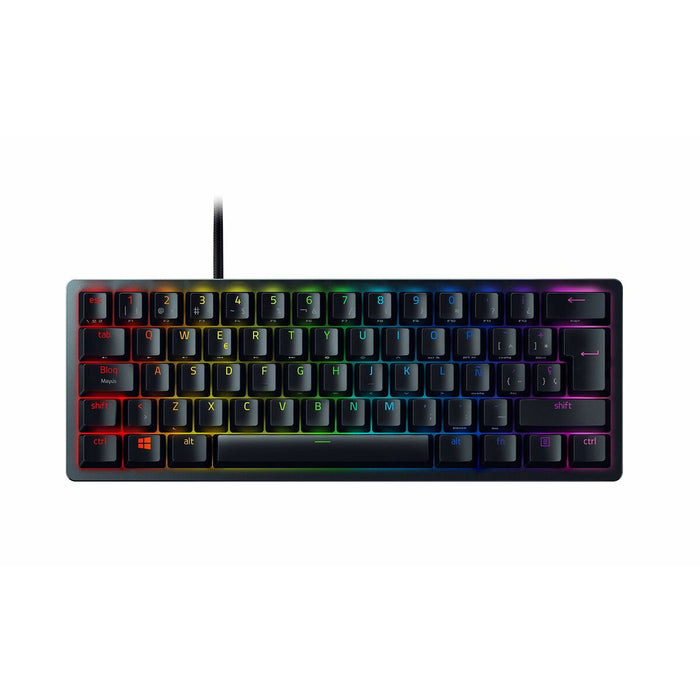 Клавиатура за игри Razer Huntsman Mini (Red Switch) Черен Испанска Qwerty