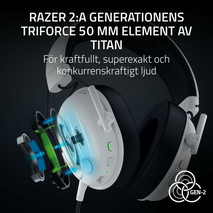 Слушалки Razer RZ04-05410400-R3M1 Бял