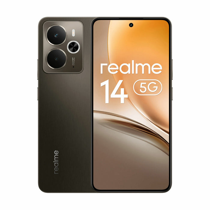 Смартфони Realme 14 5G 8-256 TIT V2 Octa Core 8 GB RAM 256 GB Кафяв