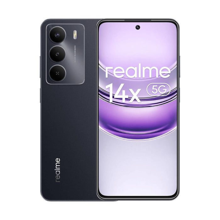Смартфони Realme 14X 5G 6-128 BK Octa Core 6 GB RAM 128 GB Черен 6,67"