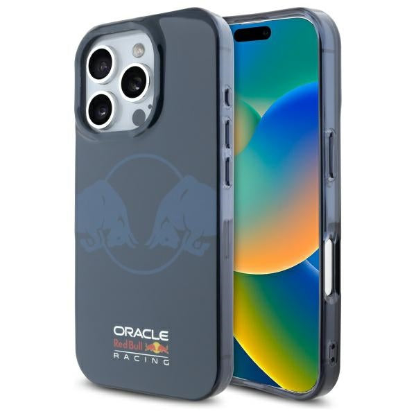 Твърд калъф Red Bull RBHMP16X24HIDBV Two Bulls MagSafe за iPhone 16 Pro Max 6.9", тъмносин