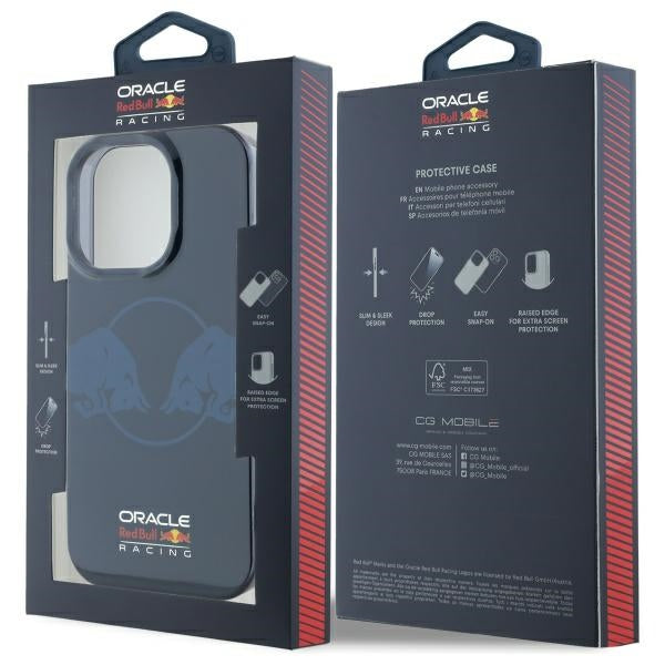 Твърд калъф Red Bull RBHMP16X24HIDBV Two Bulls MagSafe за iPhone 16 Pro Max 6.9", тъмносин