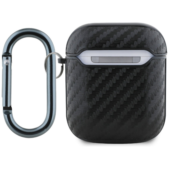 Калъф Red Bull PU Carbon Logo за AirPods 1/2, черен