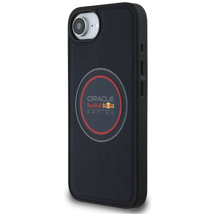 Калъф Red Bull Meshed Logo and Red Ring MagSafe за iPhone 16e / 17e, тъмносин