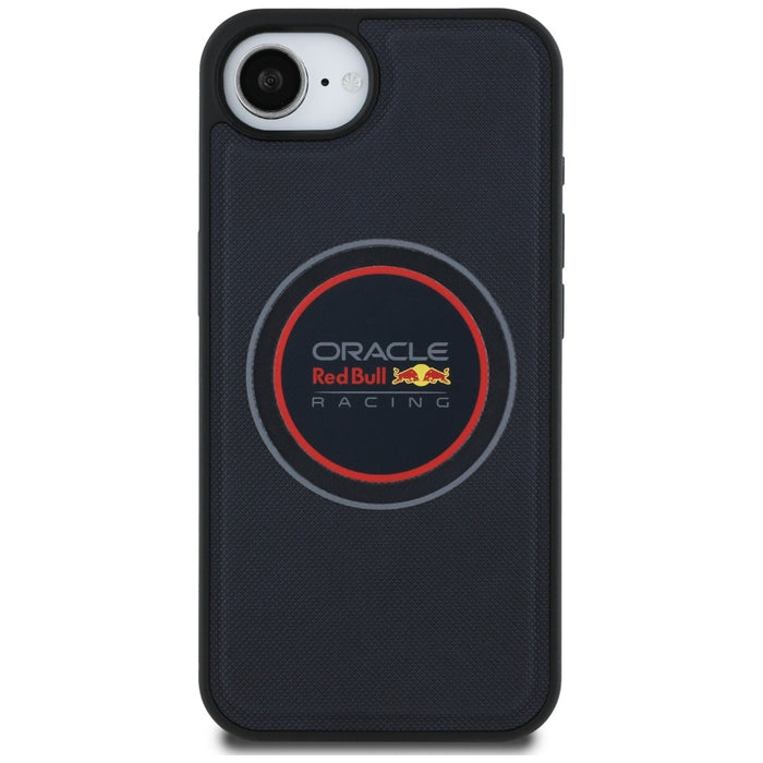 Калъф Red Bull Meshed Logo and Red Ring MagSafe за iPhone 16e / 17e, тъмносин