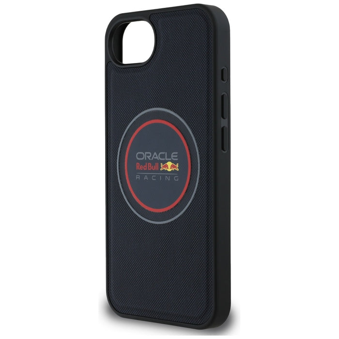 Калъф Red Bull Meshed Logo and Red Ring MagSafe за iPhone 16e / 17e, тъмносин