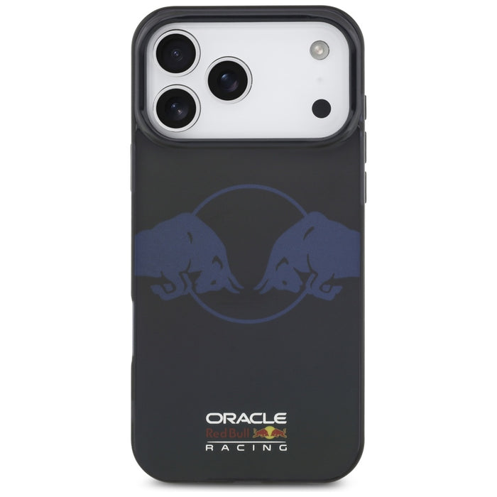 Калъф Red Bull IML Transparent Two Bulls MagSafe за iPhone 17 Pro Max, тъмносин