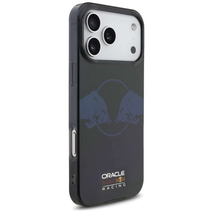 Калъф Red Bull IML Transparent Two Bulls MagSafe за iPhone 17 Pro Max, тъмносин