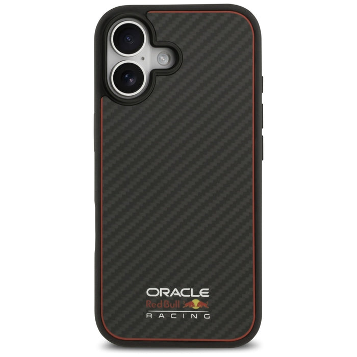 Калъф Red Bull Kevlar Logo Matt MagSafe за iPhone 17, черен