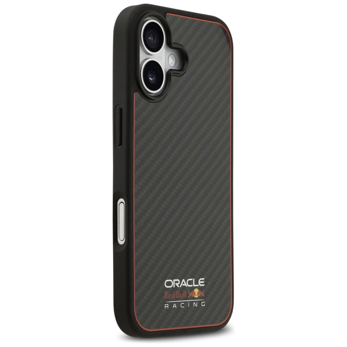Калъф Red Bull Kevlar Logo Matt MagSafe за iPhone 17, черен