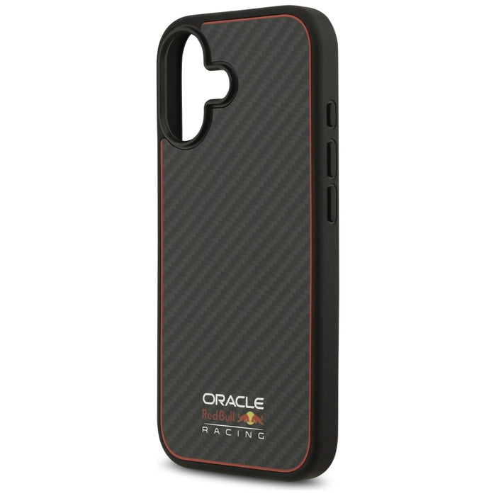 Калъф Red Bull Kevlar Logo Matt MagSafe за iPhone 17, черен