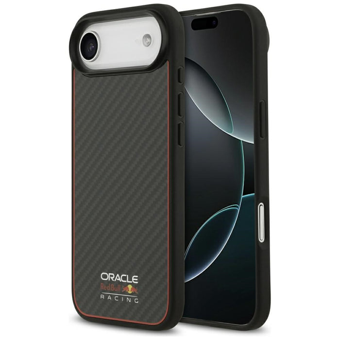 Калъф Red Bull Kevlar Logo Matt MagSafe за iPhone Air, черен
