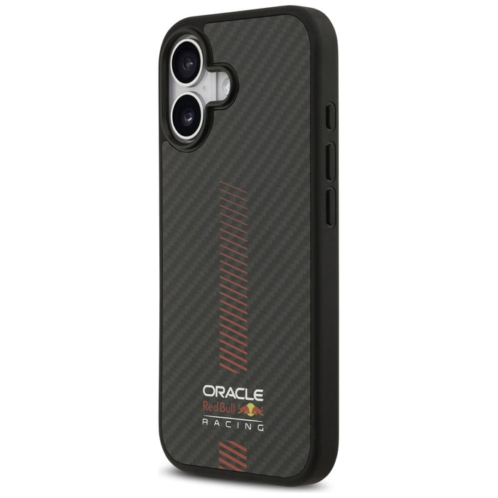 Калъф Red Bull Kevlar Powerbar MagSafe за iPhone 17, черен