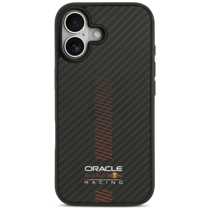 Калъф Red Bull Kevlar Powerbar MagSafe за iPhone 17, черен