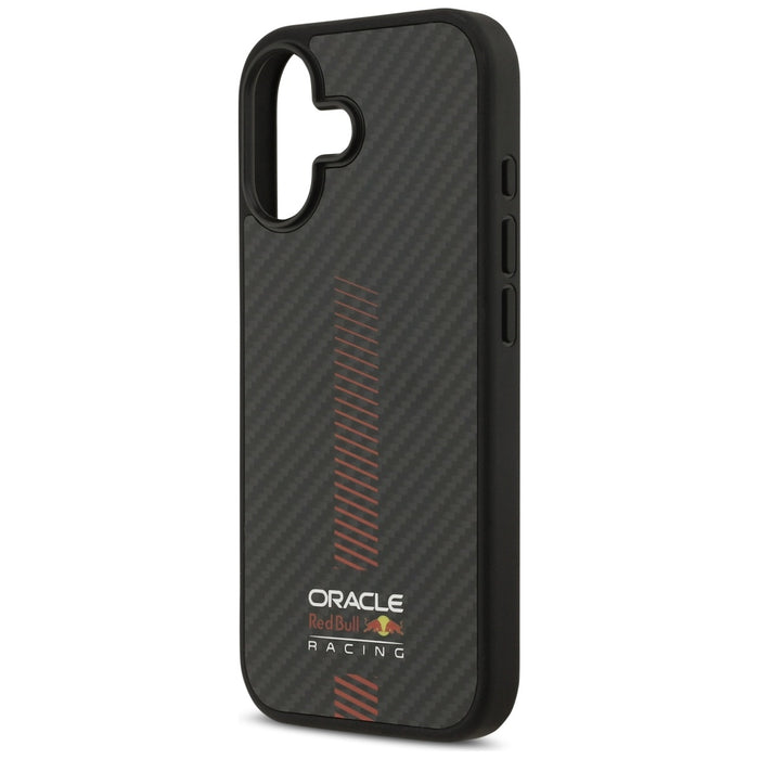Калъф Red Bull Kevlar Powerbar MagSafe за iPhone 17, черен