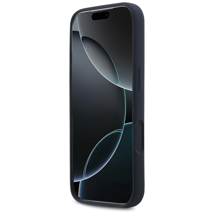 Силиконов калъф Red Bull Red Ring MagSafe за iPhone 17 Pro, тъмносин