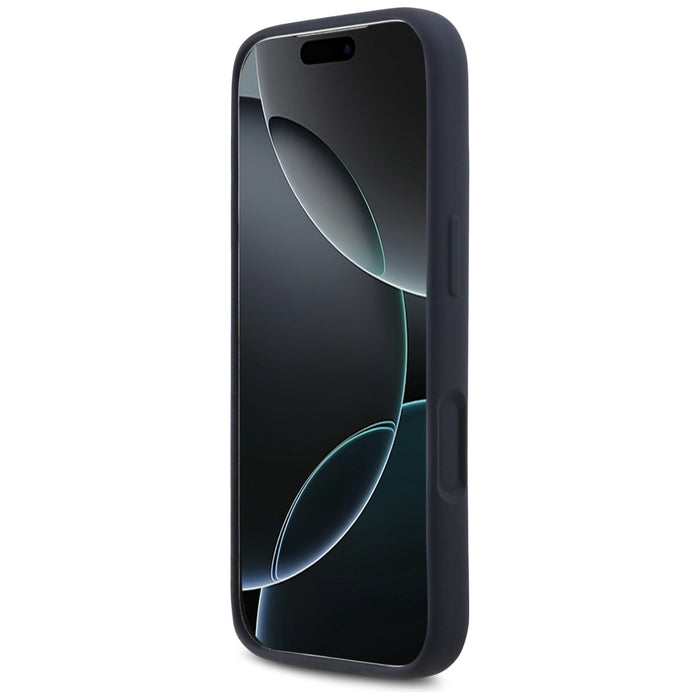Силиконов калъф Red Bull Horizontal Centered Logo MagSafe за iPhone 17 Pro, тъмносин