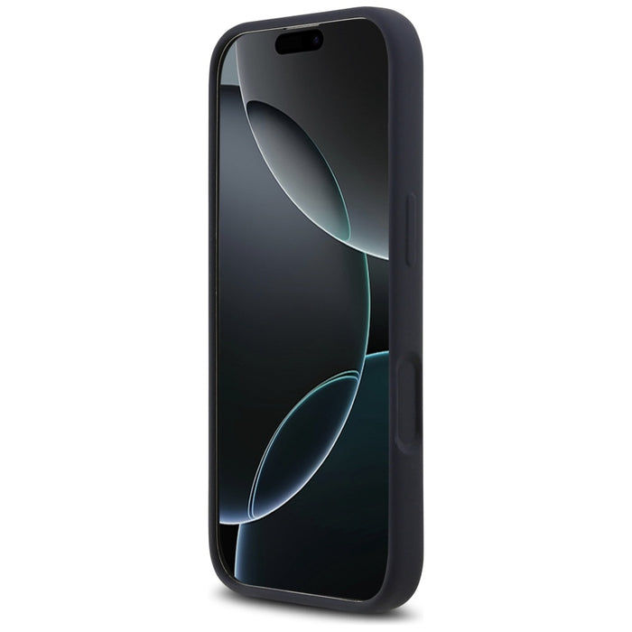 Силиконов калъф Red Bull Oversize Vertical Logo MagSafe за iPhone 17, тъмносин