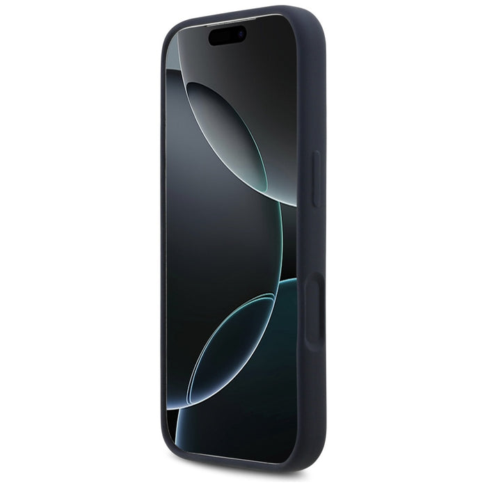 Силиконов калъф Red Bull Oversize Vertical Logo MagSafe за iPhone 17 Pro, тъмносин