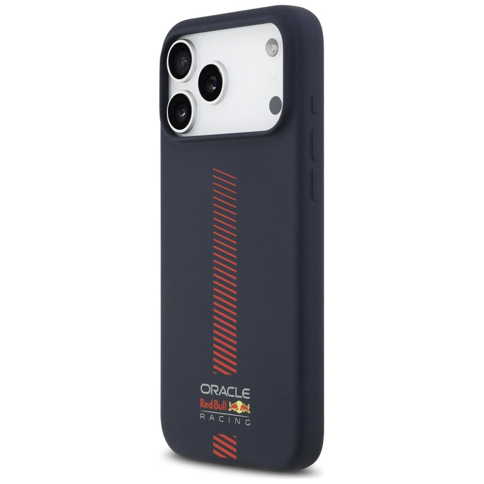 Силиконов калъф Red Bull Powerbar MagSafe за iPhone 17 Pro Max, тъмносин