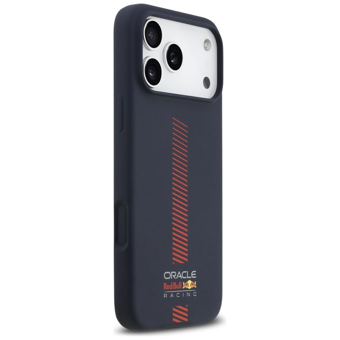 Силиконов калъф Red Bull Powerbar MagSafe за iPhone 17 Pro Max, тъмносин