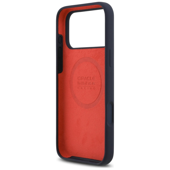 Силиконов калъф Red Bull Powerbar MagSafe за iPhone 17 Pro Max, тъмносин