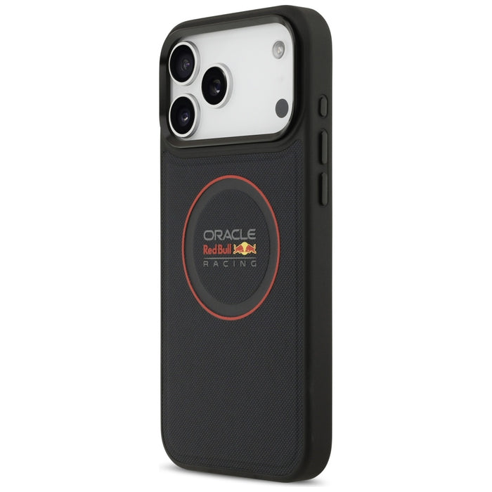 Калъф Red Bull Meshed Red Ring &amp; Metal Buttons MagSafe за iPhone 17 Pro Max, тъмносин