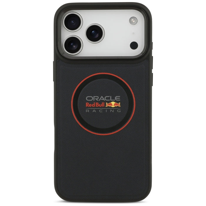 Калъф Red Bull Meshed Red Ring &amp; Metal Buttons MagSafe за iPhone 17 Pro Max, тъмносин