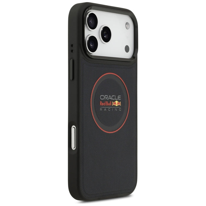 Калъф Red Bull Meshed Red Ring &amp; Metal Buttons MagSafe за iPhone 17 Pro Max, тъмносин