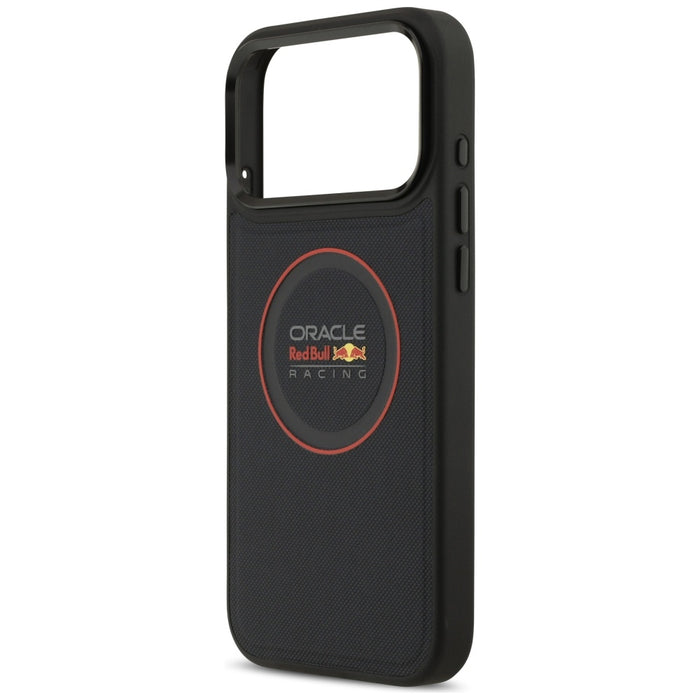 Калъф Red Bull Meshed Red Ring &amp; Metal Buttons MagSafe за iPhone 17 Pro Max, тъмносин