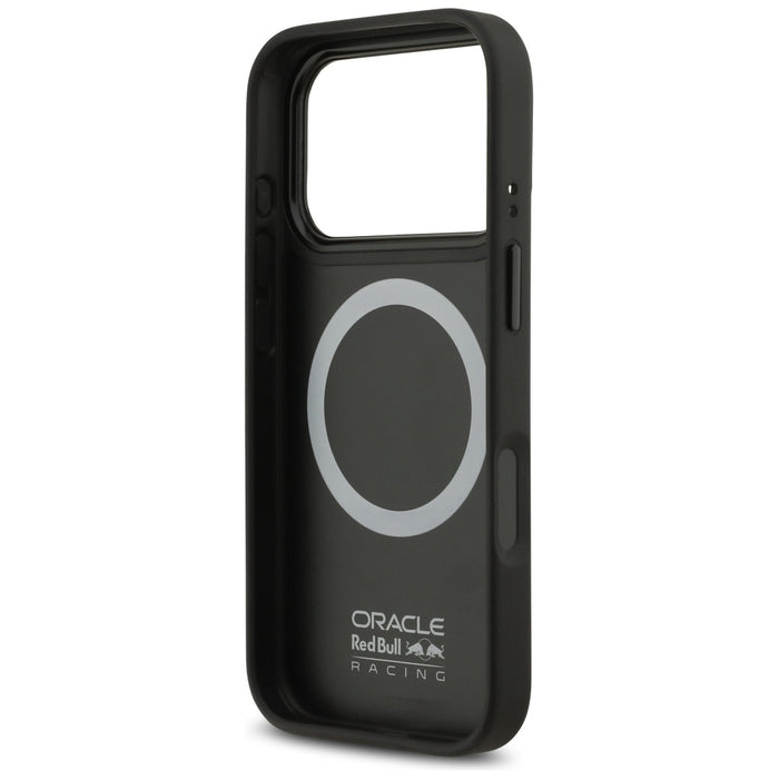 Калъф Red Bull Meshed Blue Ring &amp; Metal Buttons MagSafe за iPhone 17 Pro, тъмносин