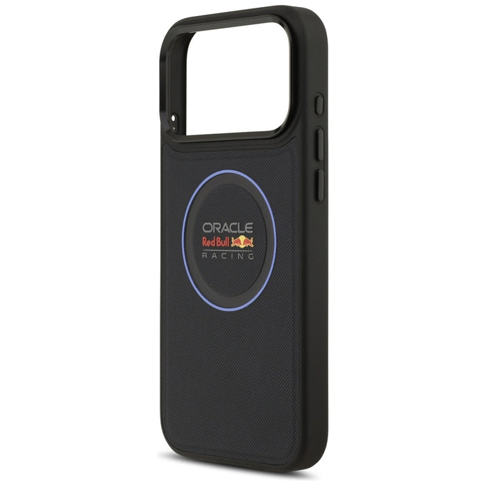 Калъф Red Bull Meshed Blue Ring &amp; Metal Buttons MagSafe за iPhone 17 Pro Max, тъмносин