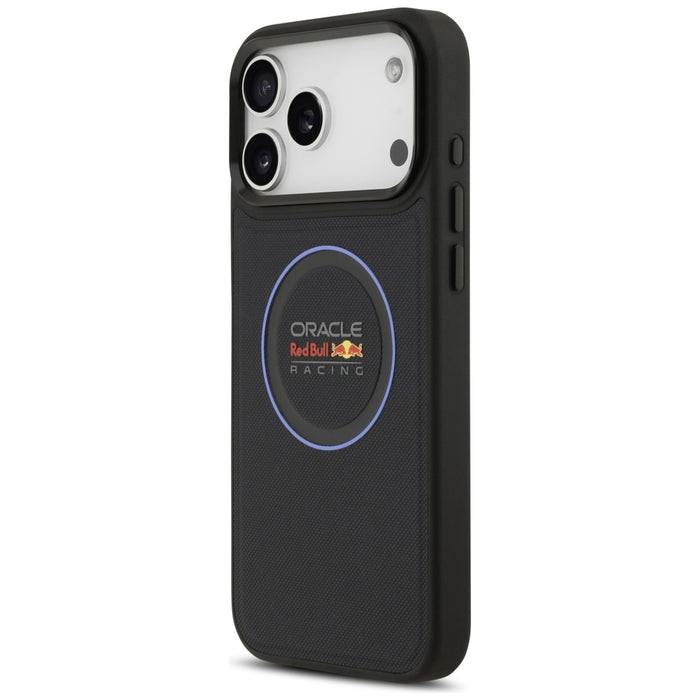 Калъф Red Bull Meshed Blue Ring &amp; Metal Buttons MagSafe за iPhone 17 Pro Max, тъмносин