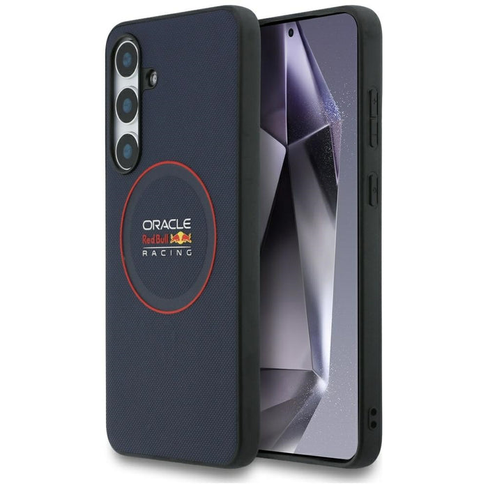 Калъф Red Bull Meshed Red Ring MagSafe за Samsung Galaxy S25 FE, тъмносин