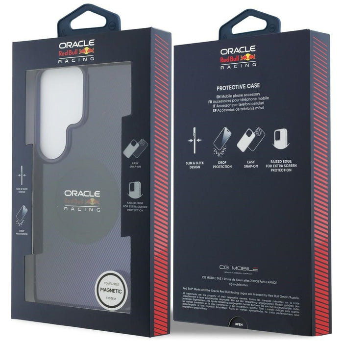 Калъф Red Bull Double Layer Blended Lines MagSafe за Samsung Galaxy S26 Ultra, тъмносин