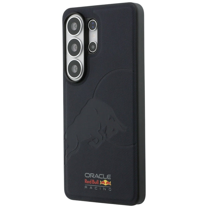 Калъф Red Bull Meshed Debossed Bull MagSafe за Samsung Galaxy S26 Ultra, темносин