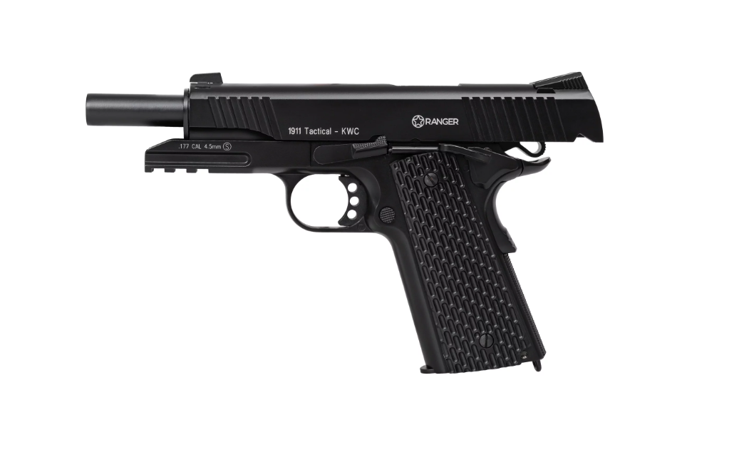 Въздушна пушка Въздушна пушка Ranger M1911 BB KWC Kal. 4,5 BBS Blow Back 17 Strz. Пълен метал Co2