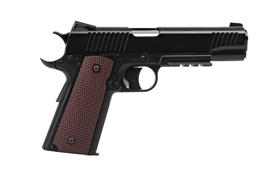 Въздушна пушка пистолет Ranger 1911 M45A1 CQBP K.4,5BBS 21-изстрела метален SLIDE KWC