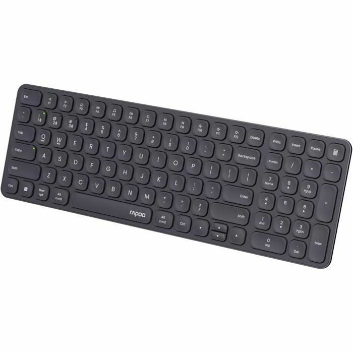 Клавиатура Rapoo E9310M Черен AZERTY