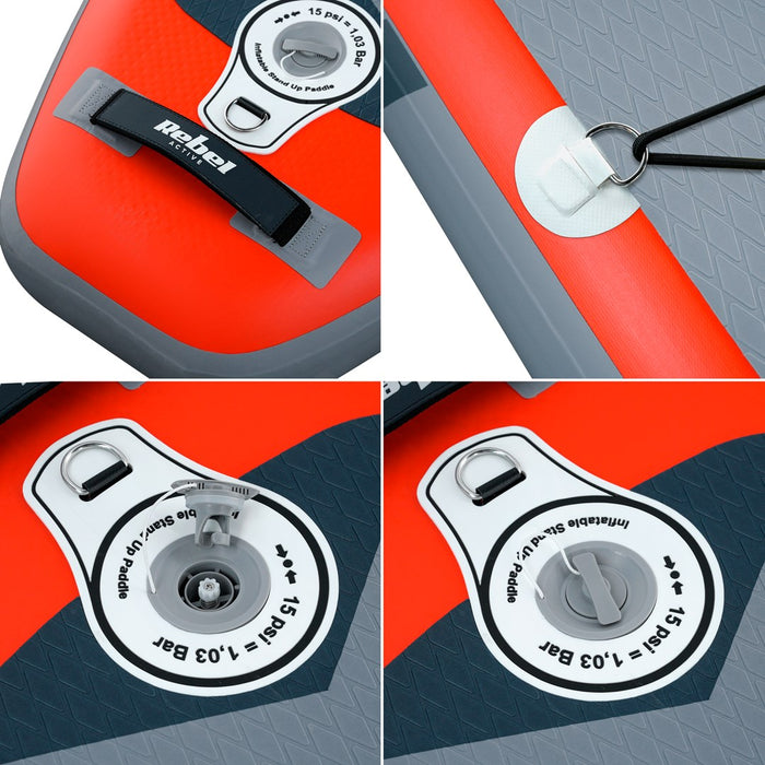 Деска SUP REBEL ACTIVE RBA-4500 350см
