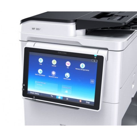 Mултифункционално черно-бяло офис устройство RICOH MP305+SPF, А4 (А3 байпас), 30 ppm, ARDF