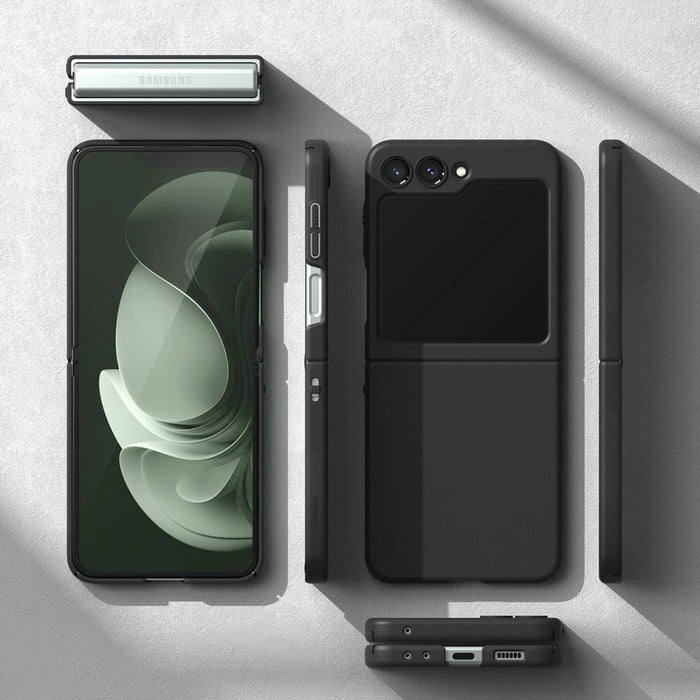 Тънък калъф Ringke за Samsung Galaxy Z Flip 5 - черен